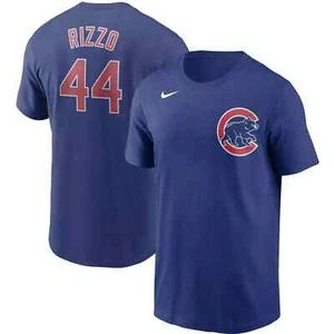 Anthony Rizzo Chicago Cubs Nike Player Name & Number T-Shirt Men's 2020 MLB #44 - Picture 1 of 11