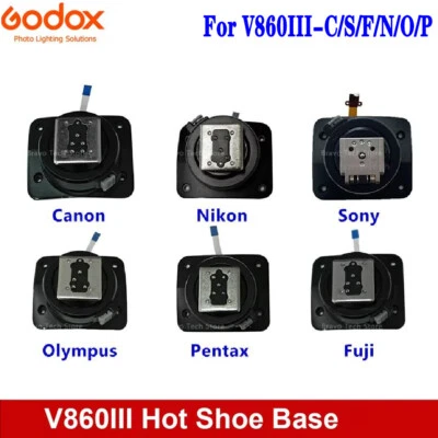 Godox V860III Flash Hot Shoe Replacment Mounting foot For V860III-C/S/F/N/O/P - Image 1 of 4