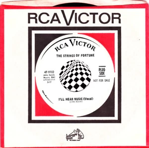 STRINGS OF FORTUNE 45 RPM I'll Hear Music - RCA Victor 47-9102 - Picture 1 of 1