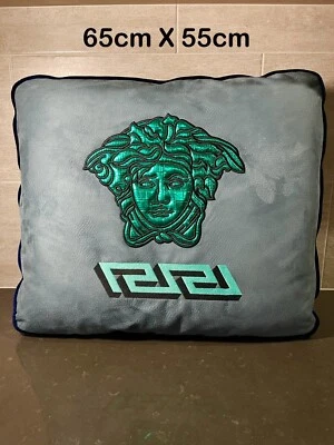 Pre-Owned Versace Home Luxury Palace Big Decorative Pillow Cushion European Gift - Image 1 of 4