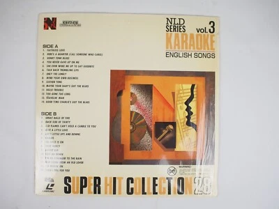 BMB KARAOKE System Laserdisc NLD SERIES Vol. 3 Super Hit Collection VG+ - Image 1 of 2