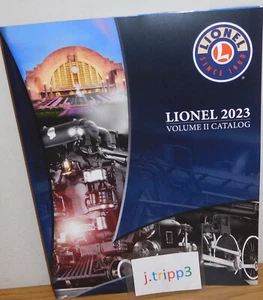 LIBRO CATÁLOGO LIONEL TOY TRAINS 2023 VOLUMEN 2 II O ESCALA CALIBRE FERROCARRIL 84 PÁGINAS - Imagen 1 de 3