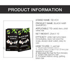 10Pcs Black Dexe Hair Shampoo Hair Color Hair Dye 25Ml For Men Women Hair Care_W