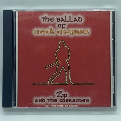 Компакт-диск Zip and the MERSmen "The Ballad of Mark McGwire" больше не издающийся St. Louis Cardinals MLB - Изображение 1 из 4