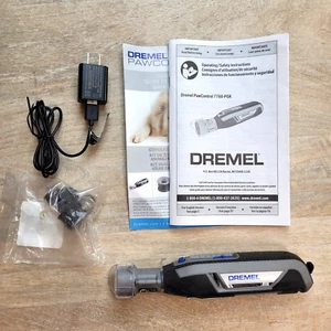 Dremel 7760-PGK Black Gray PawControl Cordless Pet Nail Grooming Kit - TESTED - Picture 1 of 7