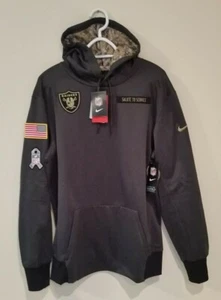 LAS VEGAS RAIDERS 2016 NIKE NFL SALUTE TO SERVICE HOODIE 2XL - Picture 1 of 10