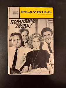 Locandina Teatro Shubert settembre 1964 qualcosa di più! Lindfors Cook Hill - Foto 1 di 3