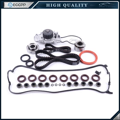 Timing Belt Kit Water Pump For Honda Accord EX LX DX VP 1994-2002 2.2 2.3L F23A1 - Image 1 of 4