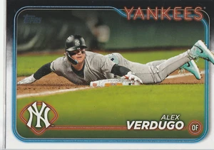 Alex Verdugo US152 2024 Topps Update Series MLB New York Yankees Outfielder - Picture 1 of 2