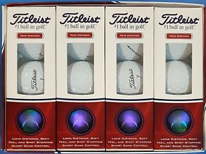 Titleist Tour Distance Golf Balls (12) Soft Feel Short Stopping, Brand New Balls