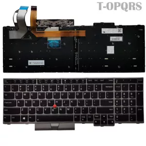 Neuf pour clavier Lenovo ThinkPad E590 L580 E580 E585 P52 rétroéclairé 01YP680 - Photo 1/4