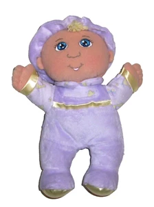 Muñeca My First Cabbage Patch Kid 2010 cara suave ojos cosidos azules púrpura para dormir - Imagen 1 de 3