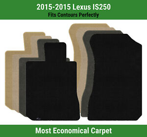 Lloyd Velourtex Front Row Carpet Mats for 2015 Lexus IS250 