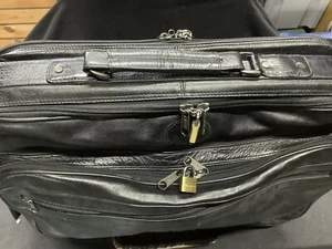 Shilton Leder Overnight. Und Computertasche - Bild 1 von 9