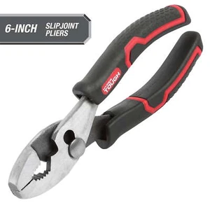 Alicates de junta deslizante estándar de 6", mango ergonómico, mandíbula de 2 posiciones - Imagen 1 de 12