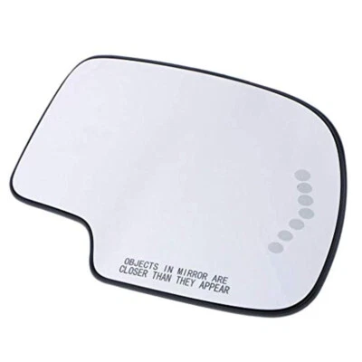 Se adapta a 03-07 Silverado, Sierra Classic espejo de paso derecho de vidrio con calor, señal, agujero Foto 1 de 2