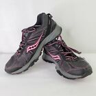 Chaussures de course de trail pour femme Saucony Excursion TR7 taille 9,5 gris bleu rose