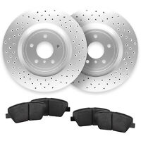 For 2004-2008 Acura TL Hart Brakes Front Rear Low Dust Ceramic Brake Pads