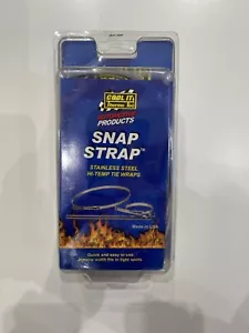 Thermo Tec Cool It Stainless Steel Snap Strap 9" 13150 - Picture 1 of 2