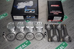 CP Pistons Manley I Beam Rods Tsx Accord Crv K24 K24A 10.0:1 87mm SC7046/14405-4 - Picture 1 of 9