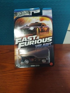 Honda S2000 1/5 negro Hot Wheels Silver Series Fast & Furious Villains 2025 🆕 - Imagen 1 de 10