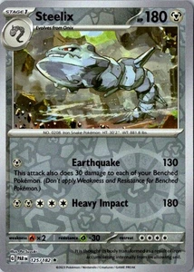 Steelix Raro SV04: Paradox Rift 125/182 Casi Nuevo - Imagen 1 de 2