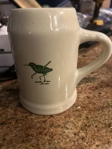 Vintage HALL Tall 6”Mug Stein W/ Bird Creek Club Locust Valley MUG 2 Avail - Picture 1 of 7