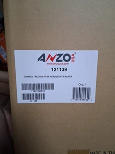 Anzo USA 121139 Crystal Headlight Set Fits 97-00 Tacoma - Bild 1 von 4