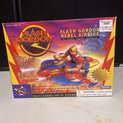 Playmates Flash Gordon Rebel 1996 Airbike The Rebel Rocket Scooter sellado Foto 1 de 4