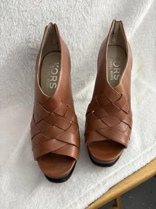 Michael Kors DAMENGRÖSSE 8,5 MITTEL OFFENE SPITZE PLATEAUABSATZ - Bild 1 von 5