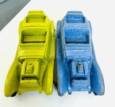 1960s Tootsietoy USA 2" Hot Rod Dragster 30's Roadster Rumble Seat Lot of 2 Cars - Image 1 of 4