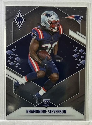 2021  Panini Phoenix #133 Rhamondre Stevenson RC New England Patriots - Image 1 of 2