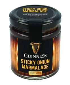 Guinness Sticky Onion Marmalade with the Delicious Taste of Guinness Beer, 190G - Picture 1 of 1