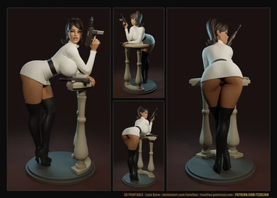 Фигурка Texelion NSFW | Lana Kane Fan Art | 3D смола мульти масштаб - Изображение 1 из 3