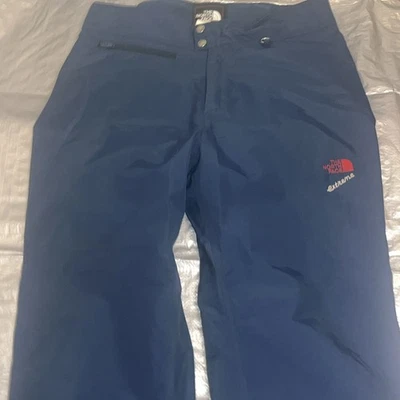 Pantalones de nieve vintage The North Face para hombre XL azul aislado esquí snowboard Gore-Tex Foto 1 de 4
