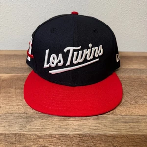 Minnesota Los Twins Snapback New Era 9Fifty 950 Bomba Squad Navy Blue Red - Picture 1 of 6