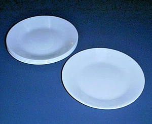 (5) Plato de postre/pan para microondas CORELLE Corning WINTER FROST WHITE 6 3/4" - Imagen 1 de 5