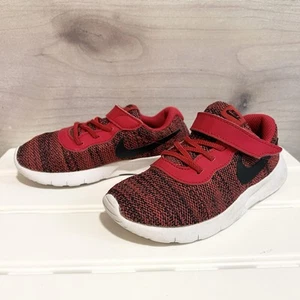 Nike Kids Toddler Sneakers Shoes Tanjun TDV Size 10C University Red 818383-602 - Picture 1 of 8
