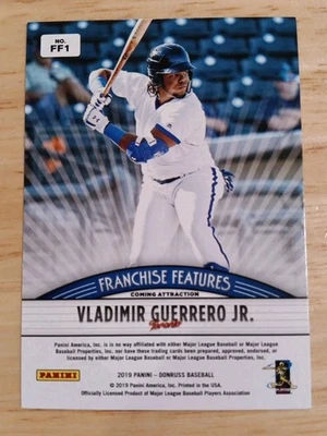 Vladimir Guerrero Jr. & Nolan Arenado 2019 Donruss Franchise Features/999 #FF1 Foto 1 de 3