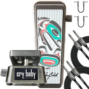 JERRY CANTRELL RAINIER FOG CRY BABY WAH Pedal Distressed schwarz JC95B W-Kabel - Bild 1 von 13