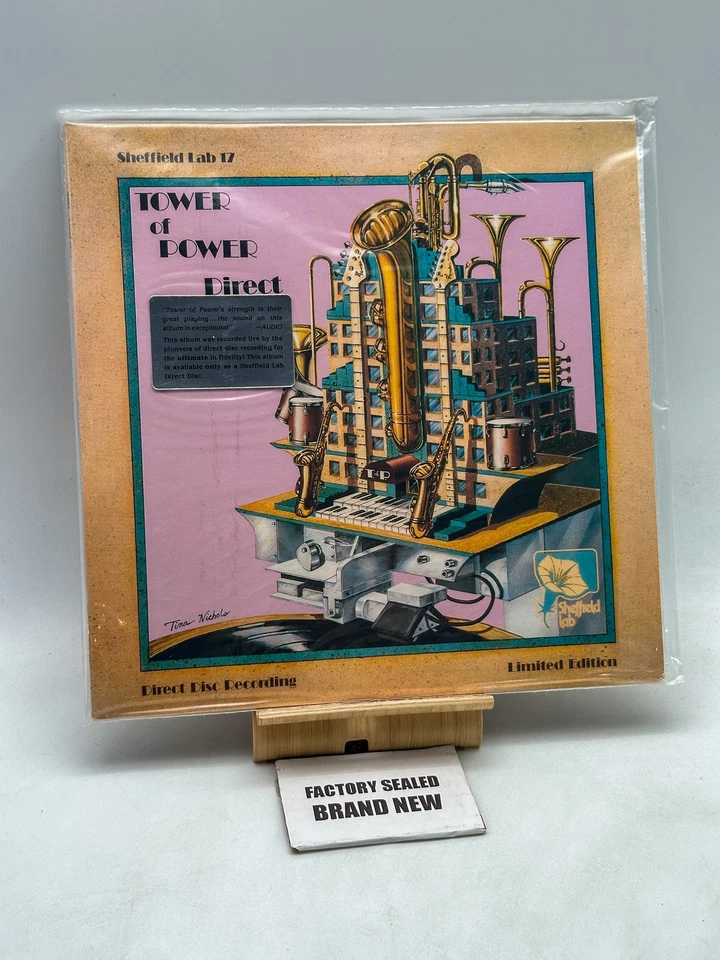 Tower Of Power- Direct Factory Sealed 1981 Vinyl Record - Image 1 of 3