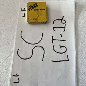 Buss Fuses Automotive 7.5 Amp Fuses Quantity Of 4 Fuses ATM 7 1/2 - Picture 1 of 2