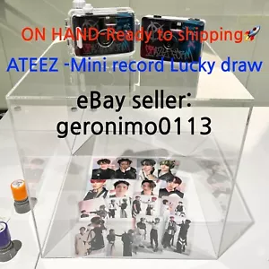 ATEEZ MINI RECORD ATEEZ THE WORLD EP.FIN:WILL -MINI RECORD LUCKY DRAW PHOTO CARD - Picture 1 of 31