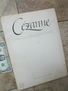 Abrams Cezanne Art  Book, Great Collection of 16 Large Paintings & Details - Picture 1 of 12