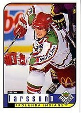 1998-99 Swedish UD Choice #72 Stefan Larsson 