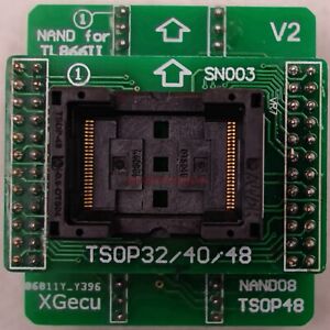TSOP48 NAND Adapter only for TL866II plus programmer for NAND flash chips new V2