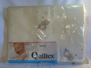 Vintage Quiltex Babydecke Jack In The Box Neu in Verpackung - Bild 1 von 12