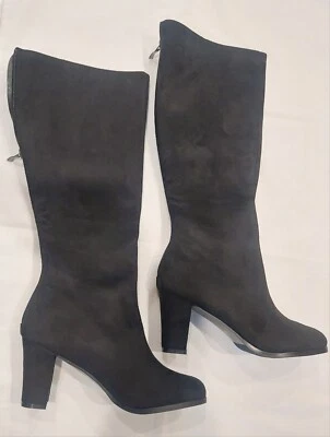 Astuccio Women Zipper High Heels Boots Size 5.5 - Image 1 of 4