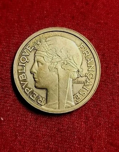  Coin FromFrance Coin 2 Francs ISSUED 1939  FREE SHIP - Picture 1 of 4