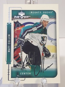 1999-00 Upper Deck MVP Hockey Silver Script #7 – Matt Cullen